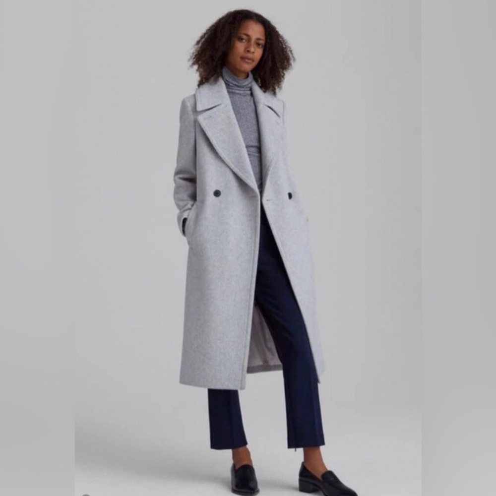 Club Monaco Gray Pea Coat